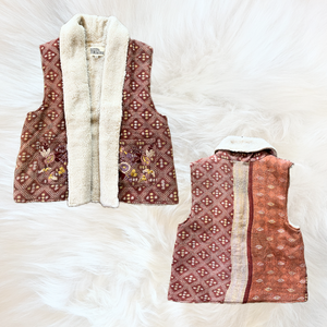 Kantha Teddy Gilet S/M 1