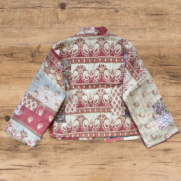 Penny Patchwork Kantha Jacket S/M 14