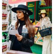 The Bullfighter Fedora Hat- Black Pearl