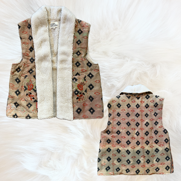 Kantha Teddy Gilet M/L 2