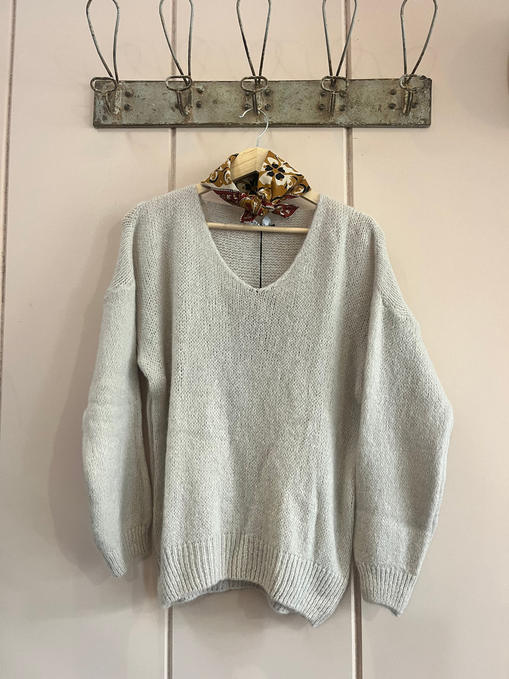 Floppy Mohair Jumper - Quartz