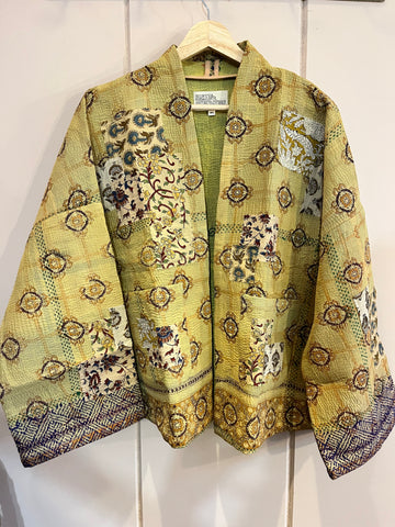 Penny Patchwork Kantha Jacket M/L 3