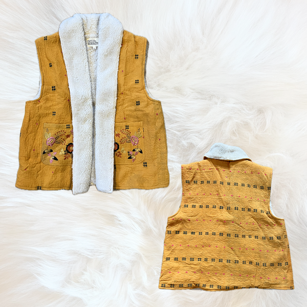 Kantha Teddy Gilet M/L 6