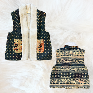 Kantha Teddy Gilet M/L 7