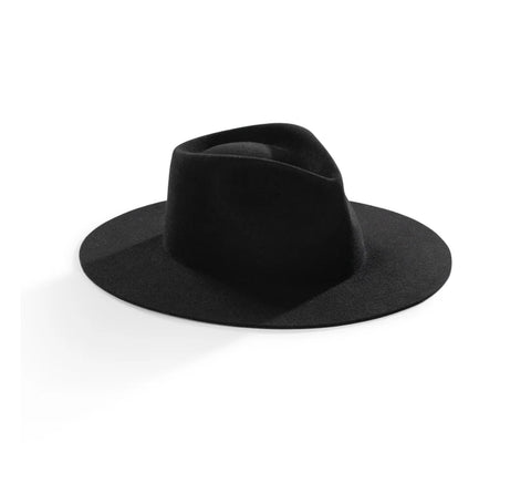 Iconic Fedora Hat- Black Pearl