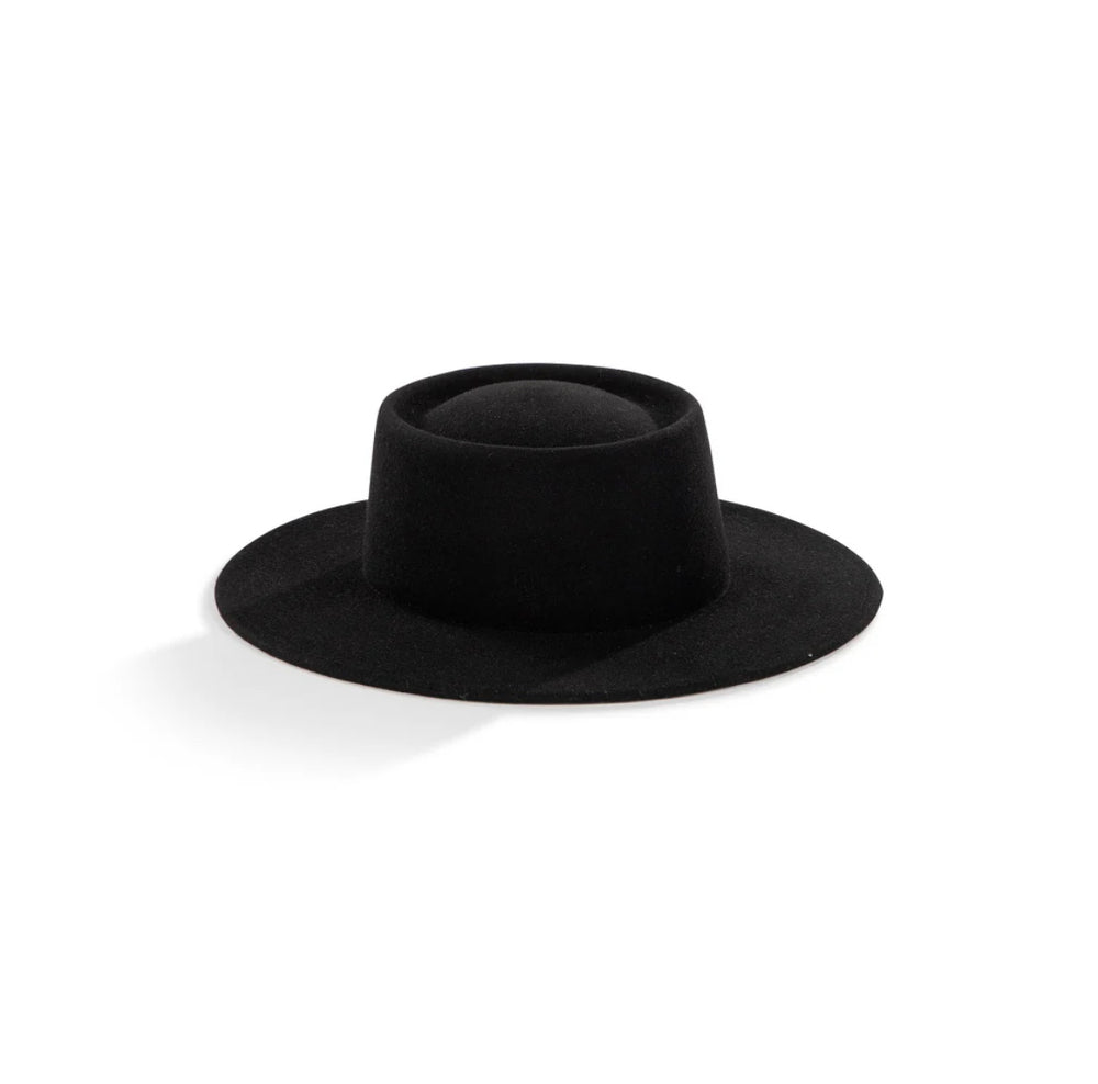 The Bullfighter Fedora Hat- Black Pearl