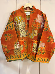 Penny Patchwork Kantha Jacket M/L 7