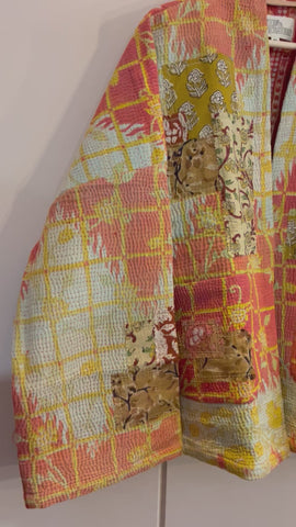 Penny Patchwork Kantha Jacket M/L 8