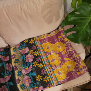 Kantha  throw 7