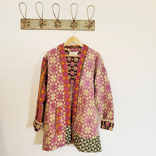 Kantha short robe - SMALL