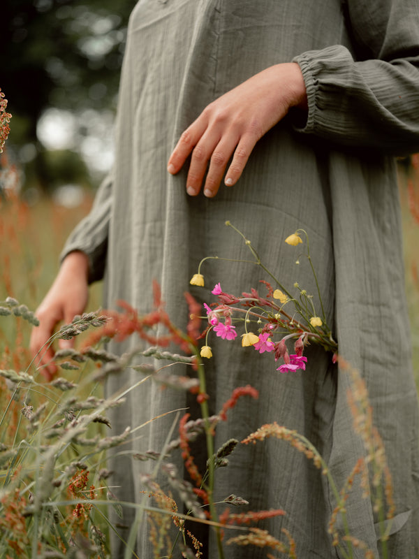 The 'Ramona' kaftan dress- SAGE