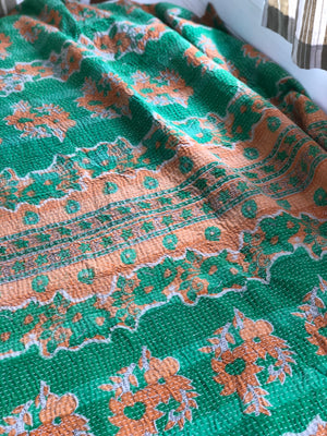 Vintage Kantha Throw