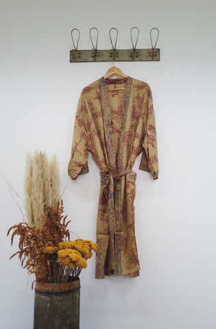 Vintage sari kimono