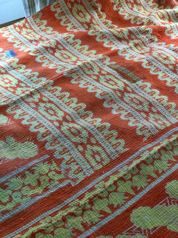 Vintage Kantha Throw