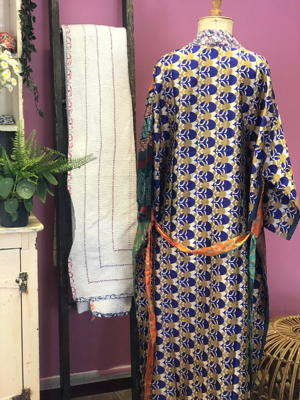 Vintage sari kimono