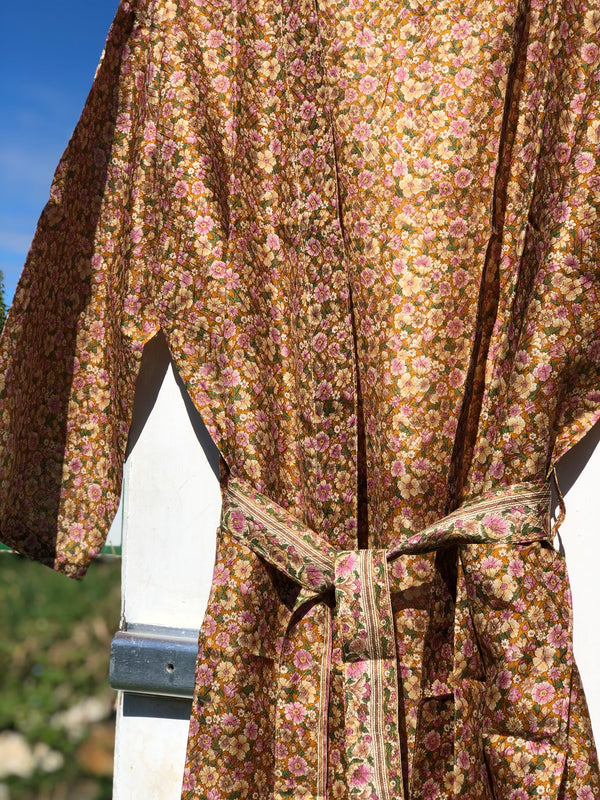 Vintage sari kimono