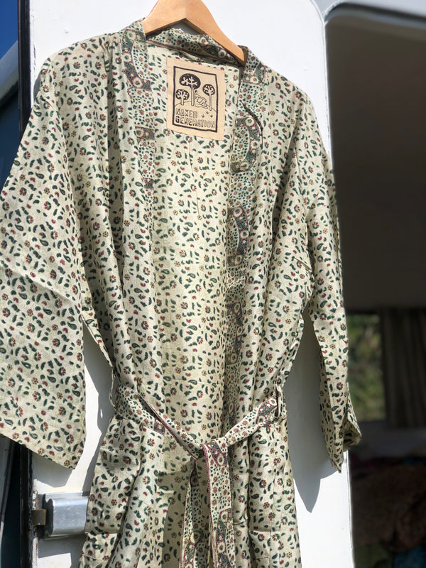 Vintage sari kimono