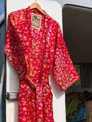 Vintage sari kimono