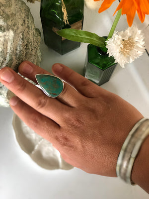 Turquoise sterling silver ring