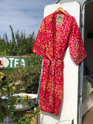 Vintage sari kimono