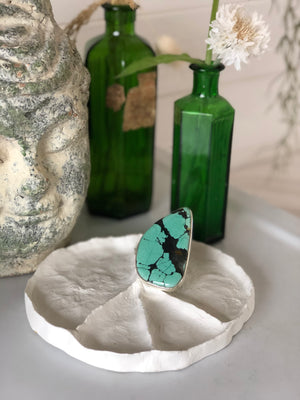 Turquoise sterling silver ring