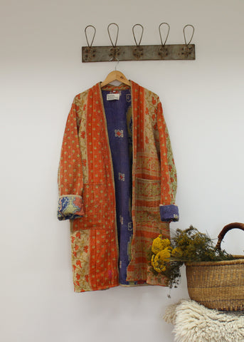 Kantha long robe - large