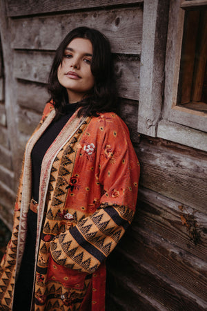 Kantha Coat - full collection available now