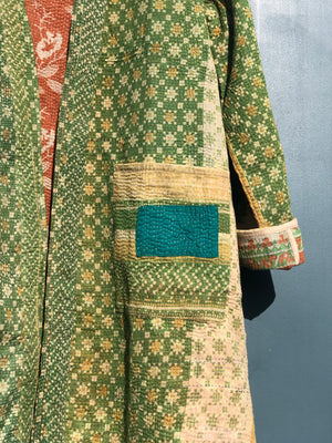 Kantha long robe - large