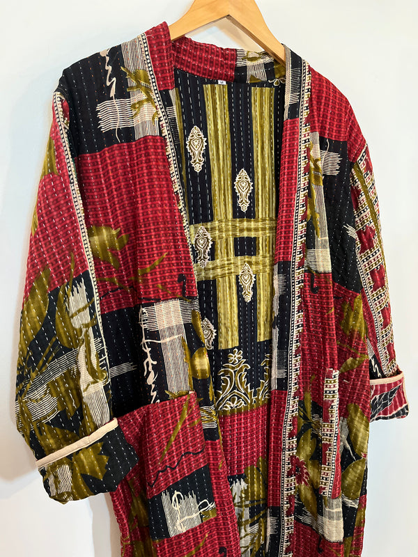 Kantha long robe -  medium