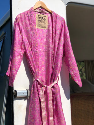 Vintage sari kimono